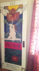 The Lovers Door with "Gaia reclamation" by Laura Bruno